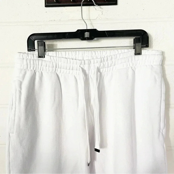 New! TALENTLESS Women’s Premium Heavyweight White Sweatpants Size XL - Picture 8 of 15